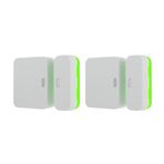 SimpliSafe ile Uyumlu Alarm Mıknatısı Yükseltici | Karanlıkta 2 Paket Glow Seti 3M Yapıştırıcıyla - Her Kapıya, Pencereye ve Giriş Yoluna Kolay Montaj | Sensör/Mıknatıs Dahil Değildir (1/4 inç)