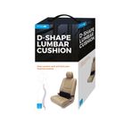 Simply D-Shape Bel Yastığı, Siyah, Tek Boyut