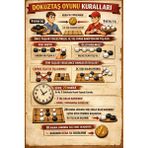 Simply Line Ahşap 2’si 1 Arada 3 Taş & 9 Taş Oyunu | Strateji ve Zeka Oyunu | Çocuk & Aile Oyunu - 9 ve 3 Taş Oyunu