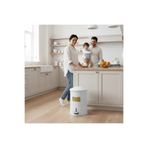 Simply Now 16 Litre Pedallı Metal Çöp Kovası | Fırın Boya Paslanmaz | Kovasız (4 Renk)