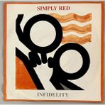 Simply Red Infidelity - Lady Godiva's Room 45 Lik Plak (Orjinal Dönem Baskı Plak)