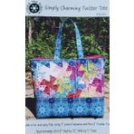 Simply Twisted Design Unisex's Tote Twister, Çok Renkli, 13.5" Y x 15" G x 5" D, Çok renkli, 13.5"H x 15"W x 5"D