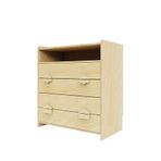 Simre Kids Dream House Naturel Çocuk Odası Şifonyer