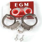 Şimşekoğlu EGM Polis Kelepçesi, Metal Zincirli Polis Kelepçesi - Gri