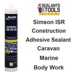 Simson Isr 70-03 12 Adet 290 Ml Elastik Yapıştırıcı 3 Renk