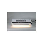 Simtech KM-1717 HCL Gri Led Işıklı Seramik Istıcı Vantilatör