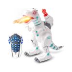 Simüle Alev Sprey Tyrannosaurus T Rex Dinozor Oyuncak (Yurt Dışından) - Beyaz