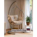 Simurg Salıncak ve Design Gümüş Damla Salıncak -Armut Salıncak - EKRU MİNDER
