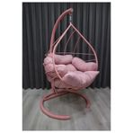 SİMURG SALINCAK VE DESİGN Soft Pembe Damla Salıncak - Armut Salıncak