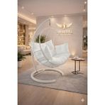 Simurg Salıncak ve Design Xl Damla Salıncak -Armut Salıncak- - Beyaz
