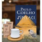 Simyacı Kutupkitap Bambu Fincan Türk Kahvesi Kişiye Özel Not Simyacı Kitap Hediye Seti