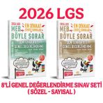 Sinan Kuzucu 2026 8. Sınıf Lgs Sözel Sayısal Son Tekrar 8'Li Değerlendirme Seti Sinan Kuzucu Yayınları