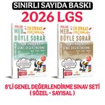 Sinan Kuzucu 2026 Lgs Son Tekrar 8'Li Genel Değerlendirme Sınavı Seti (Sayısal - Sözel)