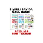Sinan Kuzucu Yayınları 2025 LGS SON TEKRAR SÖZEL + SAYISAL BÖLÜM SORU BANKASI SETİ