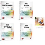 Sinan Kuzucu Yayınları 3D Yayınları Ayt Matematik-Fizik-Kimya-Biyoloji 82 Adet Koparmalı Deneme Seti2025(PRİZ TUTUCULU)