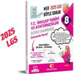 Sinan Kuzucu Yayınları Sinan Kuzucu 8. Sınıf Inkılap Tarihi Soru Bankası 2025 LGS Hazırlık İçin Ciltli Kitap