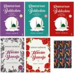 Sinan Yağmur - Ravzanın Yıldızları - Hüzün Yanığı - 5 Kitap Tam Set- Not Defteri Hediye