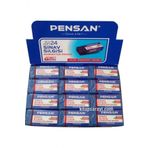 Sınav Silgisi Mavi 24lü Paket Yumuşak Iz Bırakmaz
