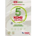 Sınav Yayınları 5. Sınıf Tüm Dersler Konu Anlatımlı