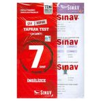 Sınav Yayınları 7. Sınıf İngilizce Çek Kopar Yaprak Test