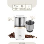 Sinbo 2982 Kahve & Baharat Öğütücü Beyaz/Gold – 200W Güç, Paslanmaz Çelik Bıçak, 100g Kapasite
