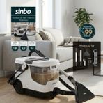 Sinbo Beyaz Koltuk ve Halı Yıkama Makinesi 1000 W Güçlü Motor ile Kolay Kullanım ve Yüksek Performans SSC-7609