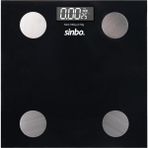 Sinbo Bluetooth Dijital Kilo Ölçer Cam Malzeme ile Vücut Kitle Endeksi ve Yağ Ölçer Baskül