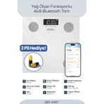 Sinbo Bluetoothlu Yağ Ölçer Baskül Sbs-4467 gri