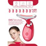 Sinbo SBI-5901 Yüz ve Boyun Sıkılaştırıcı Masaj Aleti – Cilt Toparlayıcı, Kırmızı T0413SIN5901
