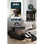 Sinbo SCC-7609 Siyah Koltuk, Halı Yıkama ve Leke Çıkartma Makinesi 18KPA