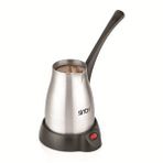 Sinbo Scm-2943 Elektrikli 1000 Watt Çelik Cezve Türk Kahve Makinesi Inox Gri