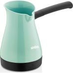 Sinbo SCM-2955 400 ml Kapasite Elektrikli Cezve Turkuaz Renk ve Pratik Özellikler