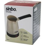 Sinbo SCM-2975 Elektrikli Cezve Pls.türk Kahve Makine Çelik Gizli REZİSTANS700W 4 Fincan - 320MLT - Çok Renkli