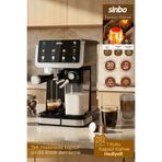 Sinbo Scm-2994 Pro Espresso Kahve Makinesi 20 Bar Basınçlı 6 İçecek Hazırlama Buharlı Süt Köpürtücülü