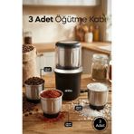 Sinbo SCM-9037 KAHVE-BAHARAT ÖĞÜTÜCÜ - SİYAH-KROM
