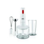 Sinbo SHB-3147 Blender Seti, 3'ü 1 Arada, 350W Turbo Fonksiyonlu Motor, Paslanmaz Çelik Doğrayıcı, El Blenderı, Çırpıcı