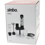 Sinbo SHB-3186 Lunaross Turbo Multi Doğrayıcı Blender Mikser Rende Dilim Diskleri 300 W 2 lt Hazne Set