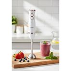 Sinbo SHB-7514 Paslanmaz Çelik Bıçaklı El Blenderi, 400 Watt & Sessiz Motor & 2 Kademe Hız Ayarı