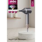 Sinbo SHD-1739 Bldc Saç Kurutma Makinesi-GRİ - Gri