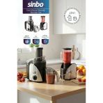 Sinbo SJ-3195 Katı Meyve Sıkacağı Blender Seti