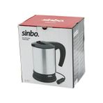Sinbo Sk-7371 12v Araç İçi Kettle Paslanmaz Çelik Su Isıtıcısı 0.8lt 120w Çakmaklık Fişli