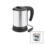 SİNBO SK-8034 24V ARAÇ İÇİ KETTLE PASLANMAZ ÇELİK SU ISITICISI 0.8LT 200W ÇAKMAKLIK FİŞLİ PLASTİK KAPAK - KULP (5343)