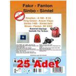 Sinbo Svc 3449 Toz Torbası Kağıt 25 Adet