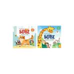 Sincap Kitap Bak-Bul Sobe Meraklı Kedi - Oyuncu Zürafa 2 Kitap Set Ciltli