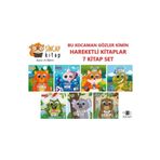 Sincap Kitap Bu Kocaman Gözler Kimin Hareketli Kitap 7 Li Set Kedi Tırmık-balık Noni-sincap Simi-dinozor Stego
