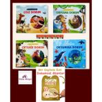 Sincap Kitap Ilk Dokun Hisset Kitabım 4’lü Set, Dokun Hisset Tummy Time–güvenli Bağlanma Başlıyor(5kitap)