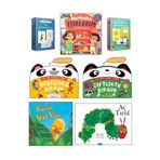 Sincap Kitap Merhaba Eşyalarım İlk Kelimelerim Bebeğimin İlk Kartları Çiftlikte Bebeğimle Bir Gün Aç Tırtıl Bebek