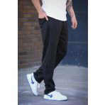 since 1990 man Manfico Dalgıç Scuba Kumaş Slim Fit Dikiş Detaylı Düz Paça Eşofman Altı