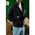 since 1990 man Manjuan Slim Fit Su İtici Bağcık Detaylı Kapüşonlu Erkek Mevsimlik Mont Yağmurluk