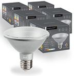 SINCELIGHT PAR30s LED Ampul, E27 Tabanlı, 35° Optik Reflektörlü, 10W, Zengin Renk RA≈92, Nötr Beyaz 4000K, 90W Halojene Eşdeğer 900 Lümen, 5'li Paket